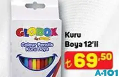 GLOBOX KURU BOYA 12'Lİ indirimli fiyat GLOBOX KURU BOYA 12'Lİ fiyat ve kampanya bilgisi
